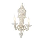 Milano 2 Lights Whitey Wall lamp