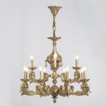 Palermo Antique 12 Lights Chandelier