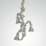 Madera 4 Lights Mixed Colors Chandelier