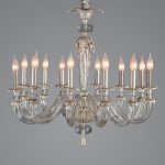 Morano Mixed Colors 12 Lights Chandelier