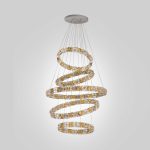 Bavaria 12 Lights Gold Chandelier