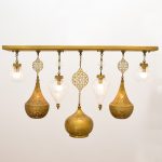 Mawsil 7 Lights Antique Pendant