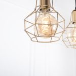 Bomb fit T 3 Lights Gold Pendant - Image 3