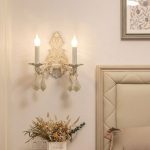 Turkey Comb 2 Lights Whitey Wall Lamp