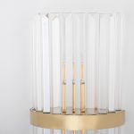 Utzi S 2 Lights Gold Wall Lamp - Image 3