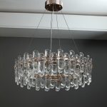 Alejandra 6 Lights Gold Chandelier - Image 2