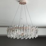 Alejandra 6 Lights Gold Chandelier - Image 4