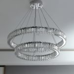 Bylina L LED Chrome Chandelier