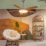 Toshi 52 Inch White Ceiling Fan
