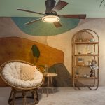 Lila 52 Inch Coffe Ceiling Fan