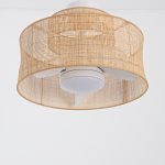 Boho jessica White Ceiling Fan 24 Inch - Image 3
