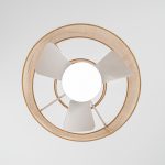 Boho jessica White Ceiling Fan 24 Inch - Image 5
