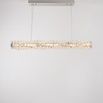 Mantia 1 Light Chrome × Gold Chandelier
