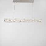 Mantia 1 Light Chrome × Gold Chandelier - Image 2