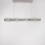 Mantia 1 Light Chrome × Gold Chandelier - Image 3