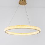 Nova 1 Light Gold Chandelier