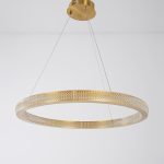 Nova 1 Light Gold Chandelier - Image 2