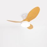Bery White × Beige Ceiling Fan – 32 Inch - Image 2