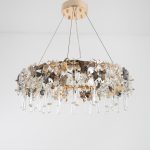 Jolira L 6 Lights Gold Chandelier - Image 3