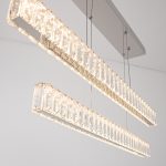 Olvora LED Chrome Chandelier - Image 4