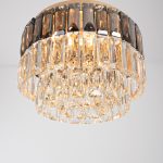Valtira 3 Lights Gold Chandelier