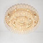 Tyxira 12 Lights Gold Chandelier - Image 3