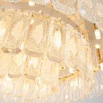 Tyxira 12 Lights Gold Chandelier - Image 4