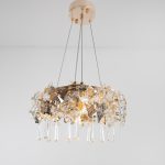 Jolira S 6 Lights Gold Chandelier