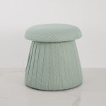 Sylrix Baby Blue × White Pouf - Image 2