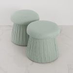 Sylrix Baby Blue × White Pouf - Image 3