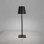Elara LED Black Rechargeable Table lamp - Image 4