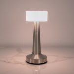 Klar LED Chrome Rechargeable Table Lamp - Image 2
