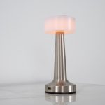 Klar LED Chrome Rechargeable Table Lamp - Image 4