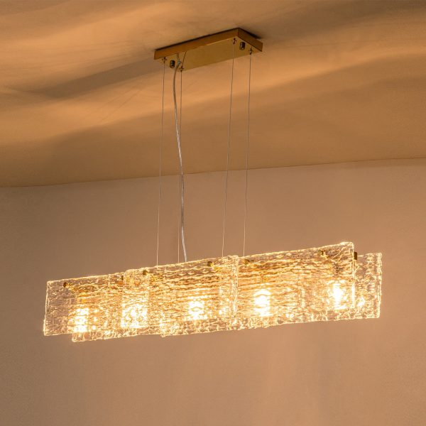 Jamila Gold Chandelier
