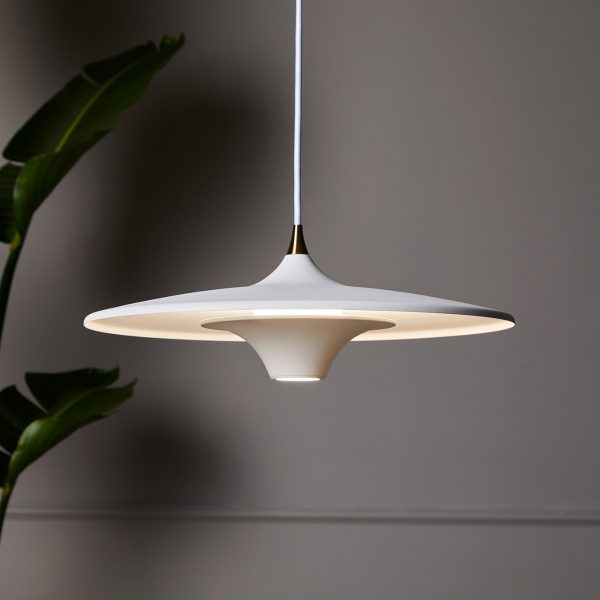 Suki LED White Pendant