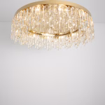 Zaynab 12 Lights Gold Chandelier
