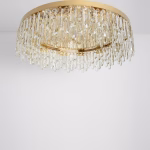 Zaynab 12 Lights Gold Chandelier - Image 2
