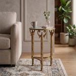 Aurelera Copper Table - Gold - Image 2